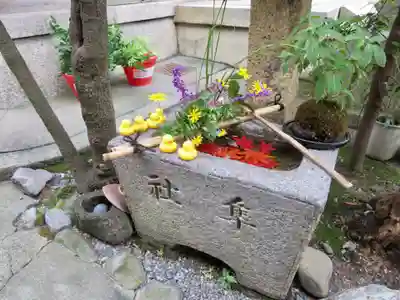 元祇園梛神社・隼神社の手水舎