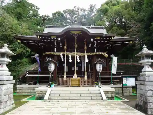 馬絹神社の本殿・本堂