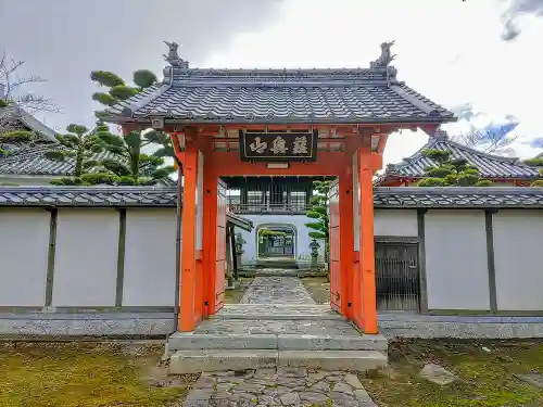 円成寺の山門・神門
