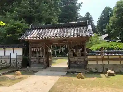 粟鹿神社の山門・神門