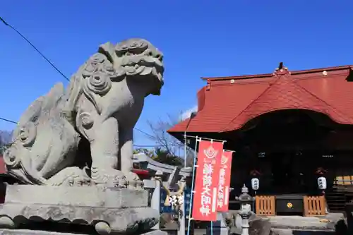 大鏑神社の狛犬