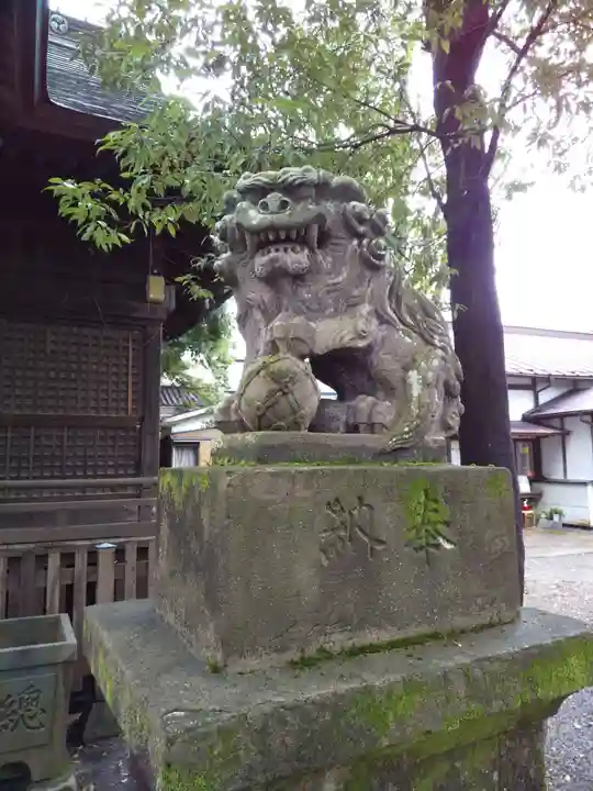 阿邪訶根神社の狛犬