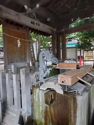 真清田神社の手水舎