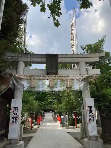 鈴鹿明神社の鳥居