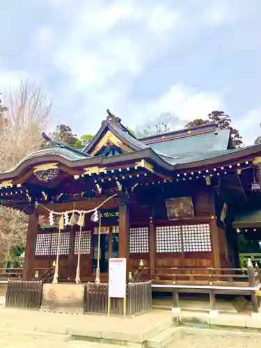 女化神社の本殿