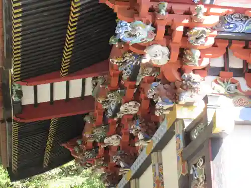 山名八幡宮の芸術