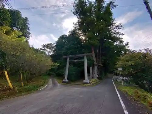 萩日吉神社の鳥居