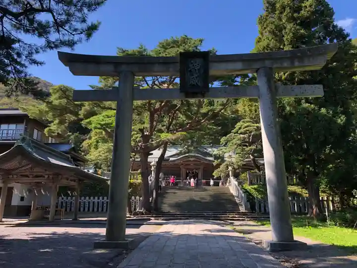 函館八幡宮の鳥居
