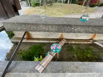 吉野神宮の手水舎