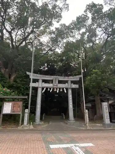 一宮神社の鳥居