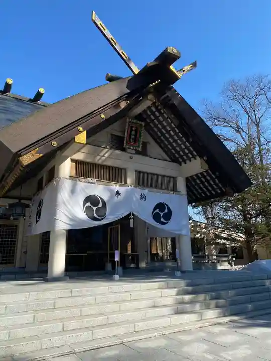帯廣神社の本殿・本堂