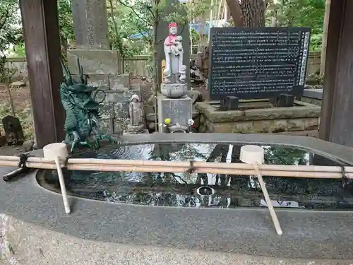 普門寺の手水舎