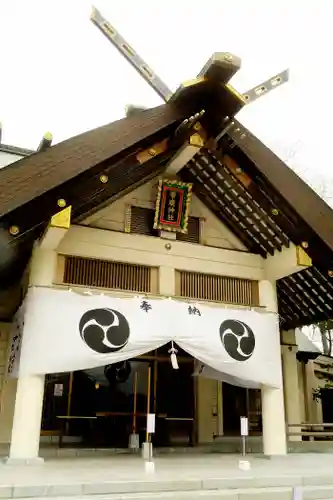 帯廣神社の本殿