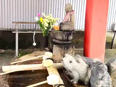 甚目寺の手水舎