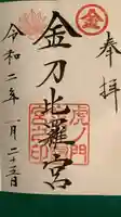 虎ノ門金刀比羅宮の御朱印