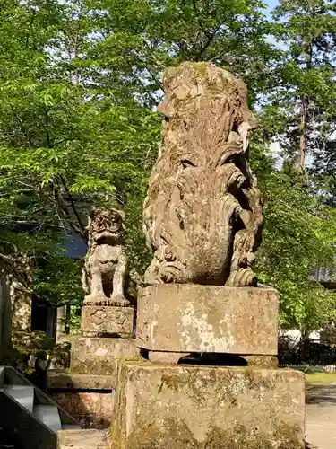 粟鹿神社の狛犬