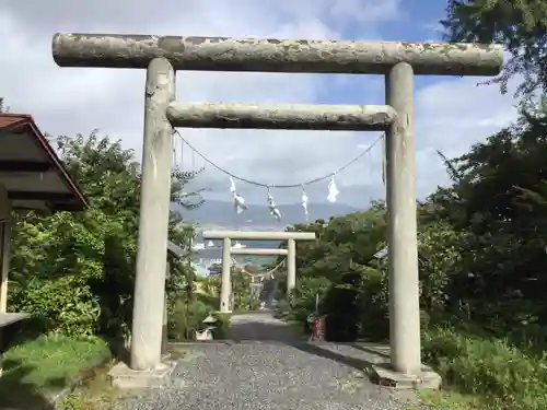 山上大神宮の鳥居