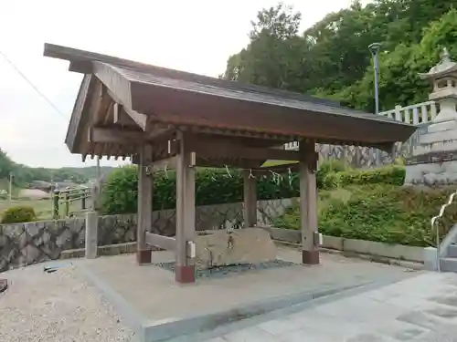 神明社（田籾町）の手水舎