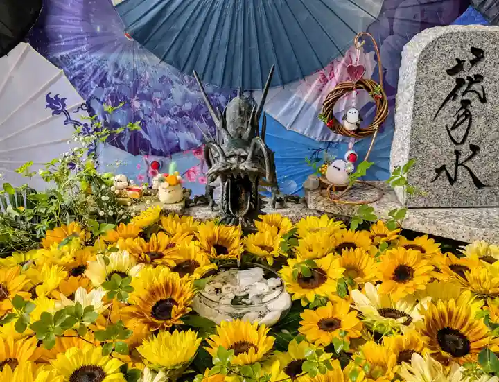 札幌諏訪神社の手水舎