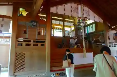 天河大辨財天社の本殿・本堂