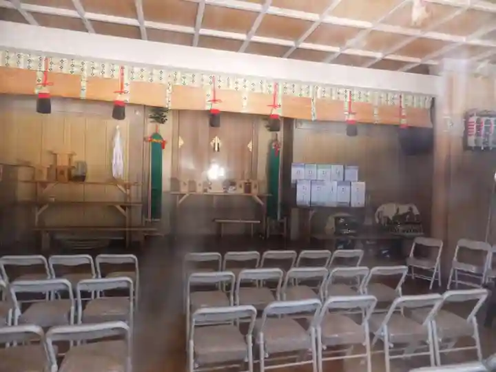 朝里神社の本殿・本堂