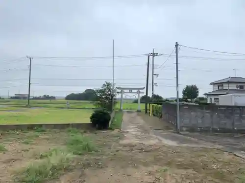 四所神社の鳥居