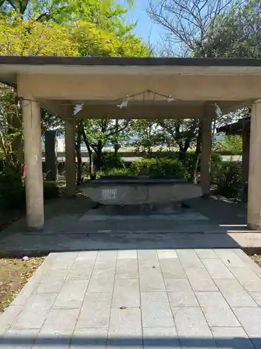 長野水神社の手水舎