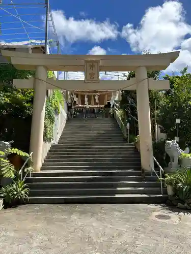 沖宮の鳥居