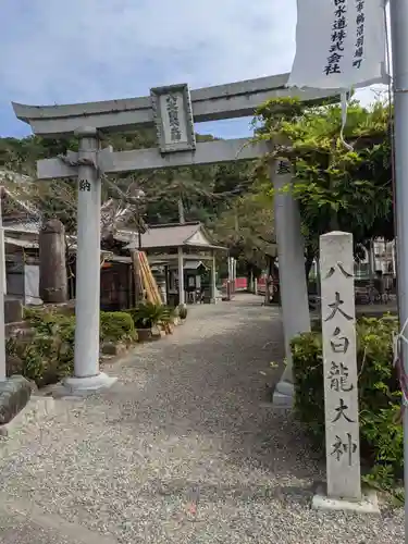 八大白龍大神の鳥居