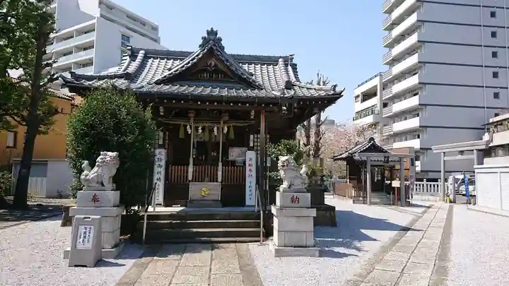 高田氷川神社の本殿・本堂