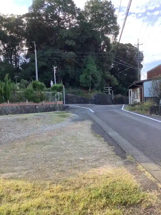 首切り地蔵・秋葉神社・琴平神社・天照皇大神宮の周辺