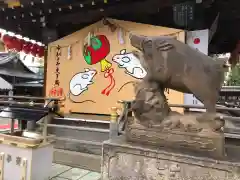 護王神社の狛犬