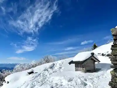 山家神社奥宮の本殿・本堂