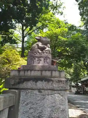 調神社の狛犬