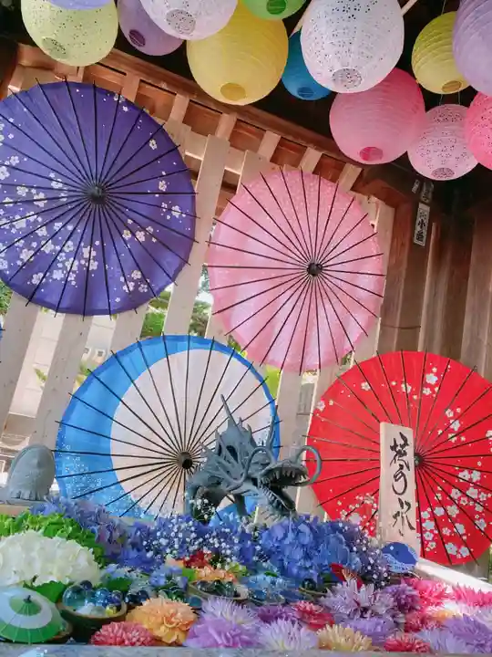札幌諏訪神社の手水舎