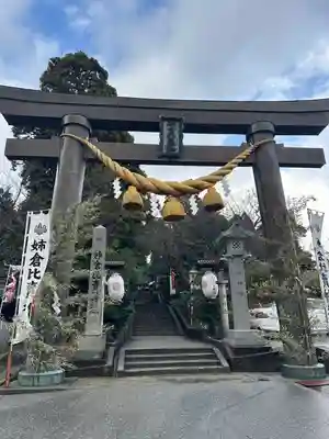 姉倉比賣神社の鳥居