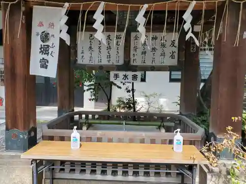 鐵砲洲稲荷神社の手水