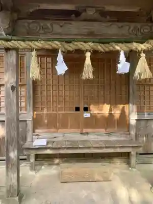 布自伎美神社の本殿・本堂