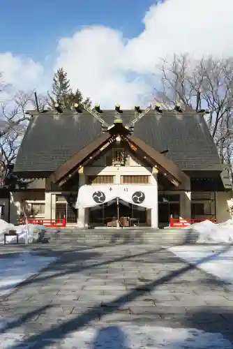 帯廣神社の本殿・本堂
