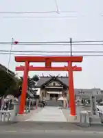新川皇大神社の鳥居