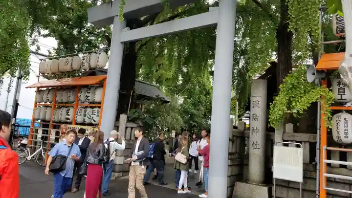 波除神社(波除稲荷神社)の鳥居