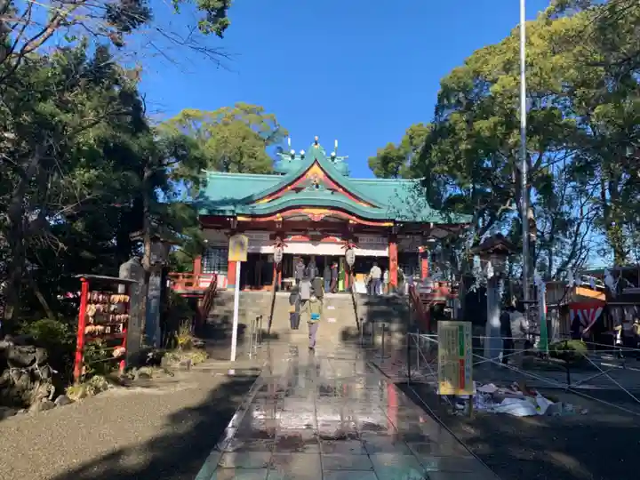 多摩川浅間神社の本殿・本堂