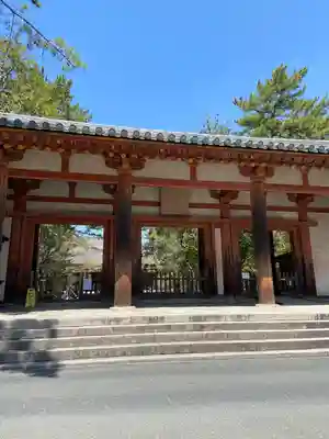 唐招提寺の山門・神門