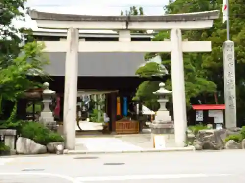 甲斐國一宮 浅間神社の鳥居