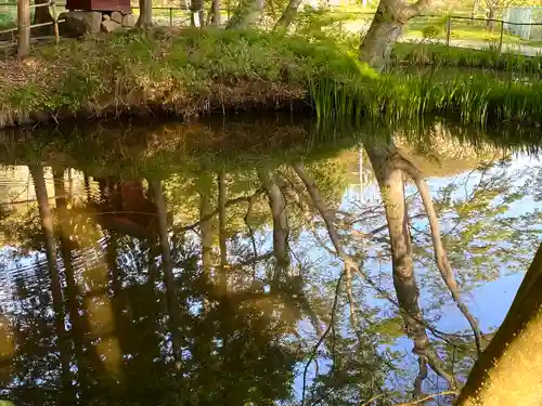 皆神神社の庭園