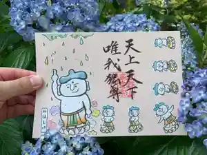 普門寺(切り絵御朱印発祥の寺)の御朱印(2021年06月08日(火) 21時09分57秒投稿)