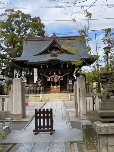 溝口神社の本殿・本堂
