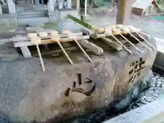 愛知縣護國神社の手水