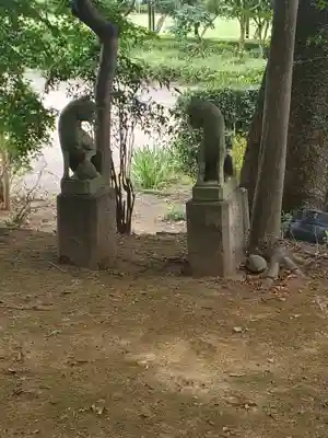 尾曳稲荷神社の狛犬