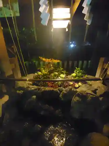 伊勢神社の手水舎